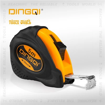 Метрическая рулетка из АБС-пластика с замком на кнопке